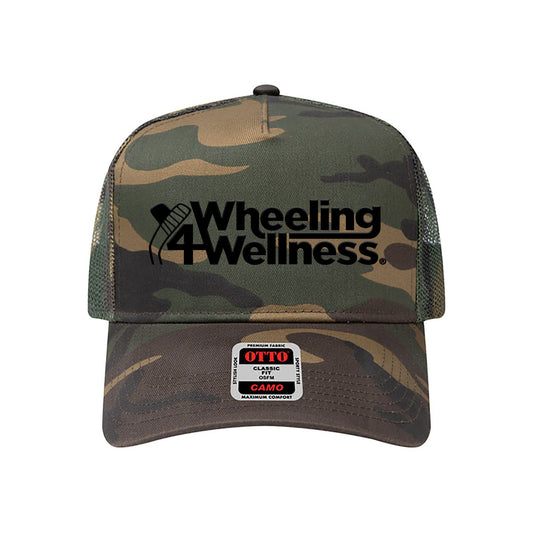 Wheeling For Wellness Camo Hat